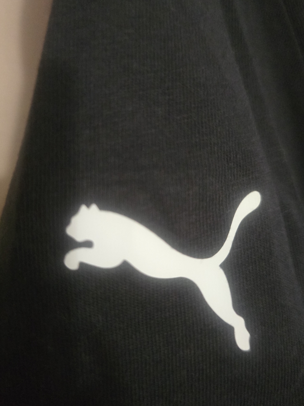 Womens Fit Puma/BMW Motorsport Black Logo Tee - Picture 4 of 5